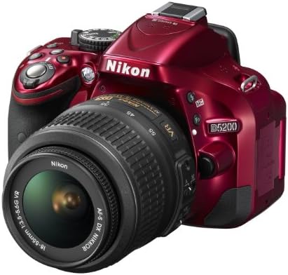 Nikon D5200 CMOS DSLR sa 18-55mm f/3.5-5.6 Af-s Nikkor zum objektivom