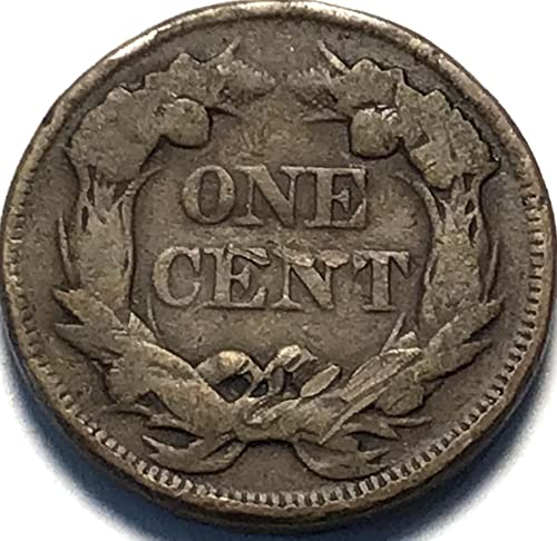 1857 P leteći orlom cent Penny prodavač na dobrom
