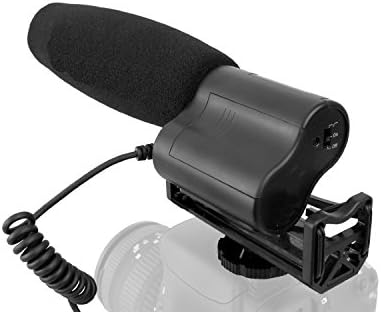Mikrofon sačmarice sa vetrobranskom stazom i mrtvom mačjom muff za Canon EOS 5D / 5DS R