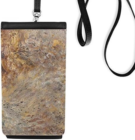 Sivi mramor Ostalo ilustracija uzorak Telefon novčanik torbica Viseća mobilna torbica Crni džep