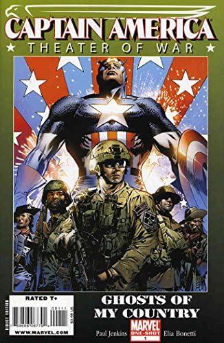 Kapetan Amerika pozorište rata: duhovi moje zemlje 1 VF ; Marvel comic book