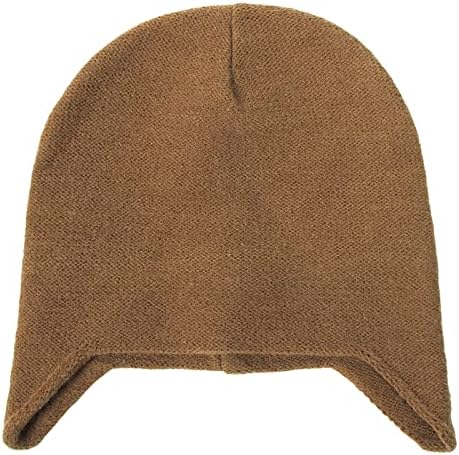 Zimski šešir za muškarce rastezljivi manžetni običan šešir modni pleteni Hip Hop kape Casual jednobojne termalne kape
