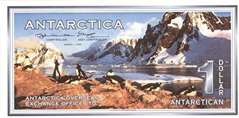 Antarktika-uzorak f0000 note - grupa od 10 novčanica-strani papirni novac
