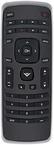AULCMEET XRT010 Replace Remote Control Compatible with VIZIO TV E370-A0 E390-A1 E390-B0 E400-B2 E480-B2