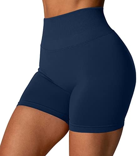 Ruuhee ženske bešavne vježbe kratke hlače Butt dizanje visokog struka reciklirane teretane joge kratke hlače