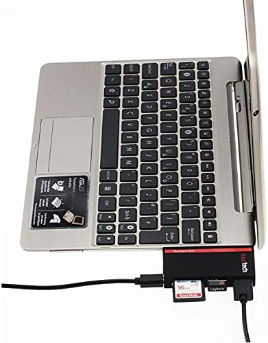 Navitech 2 u 1 laptop/Tablet USB 3.0 / 2.0 Hub Adapter/Micro USB ulaz sa SD / Micro SD čitač kartica kompatibilan sa Lenovo IdeaPad 3i 15.6 & nbsp; Laptop