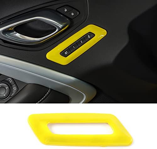 ABS Seat memorijski gumb prekidač ukrasni poklopac za Chevrolet Camaro 2017-2022 Pribor za unutrašnjost