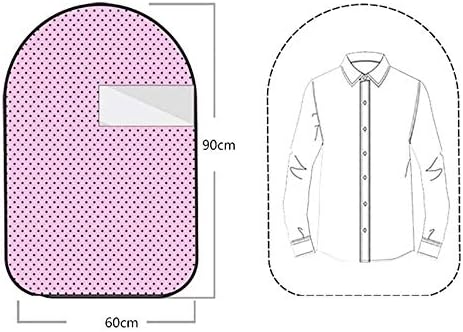 QYQS learly Organized Garment Bags Cover Breathable Clear Plastic Dust Cover Suit torbe za ormar za odlaganje