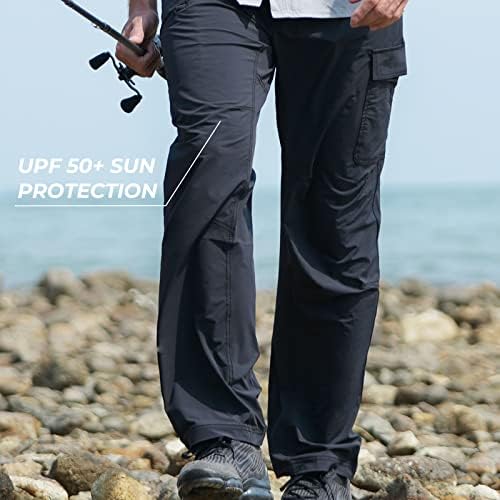KastKing Wind Crest hlače za planinarenje, vodoodbojne lagane muške putne penjačke hlače, UPF 50+ rastezljivi
