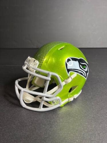 Brian Bosworth-Seattle Seahawks potpisao Flash Mini kacigu PSA AL74534-NFL Mini kacige sa autogramom