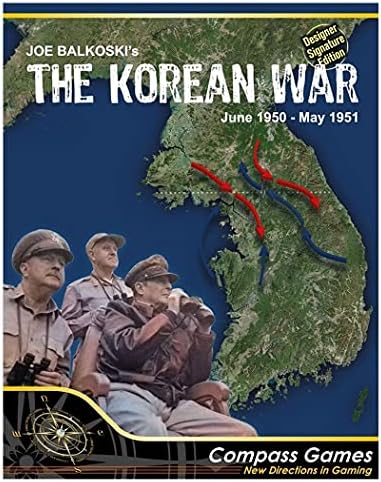 CPS Compass Games CPS: Korejski rat: Jun 1950-Maj 1951, dizajnerska potpisna igra na ploči