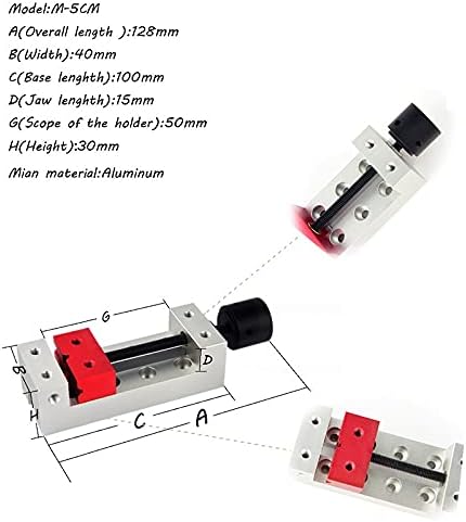 Xjjzs Stezaljke za graviranje stroja CNC 1409 Ploča za pričvršćivanje na rasporedu učvršćenja za učvršćivanje