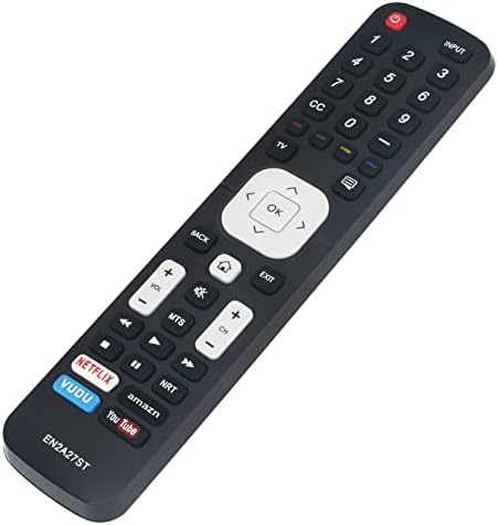 EN2A27ST Replace Remote Control fit for Sharp TV 4K Ultra LED Smart HDTV LC-32P5000U LC-32Q5000U LC-40N50