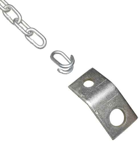 IDEAL 60-7240-a pocinčani čelični lanac za kravatu za točak, 20 'dužina, 3/16 veličina lanca