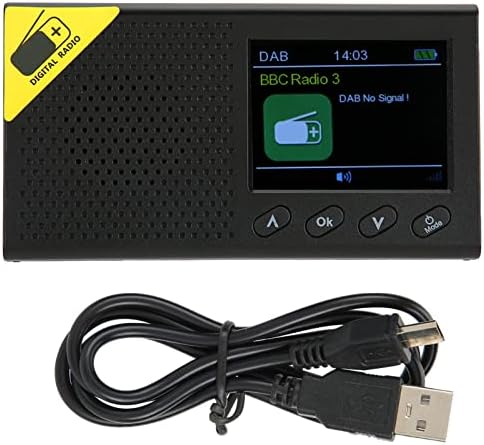 Bluetooth5. 0 DABDAB + FM Radio, prijenosni džepni Radio na baterije sa 3,5 mm priključkom za slušalice,