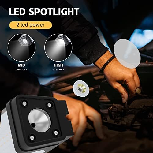 LED radno svjetlo punjivo radno svjetlo Prijenosno lampica Magnetic 1500 lumena LED radna svjetla Ručna