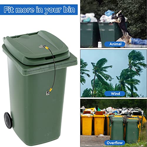 Kanta za smeće, posuda za smeće, može se zaključati, kantu za smeće sprečavajući otpad, smeće može se zaključati