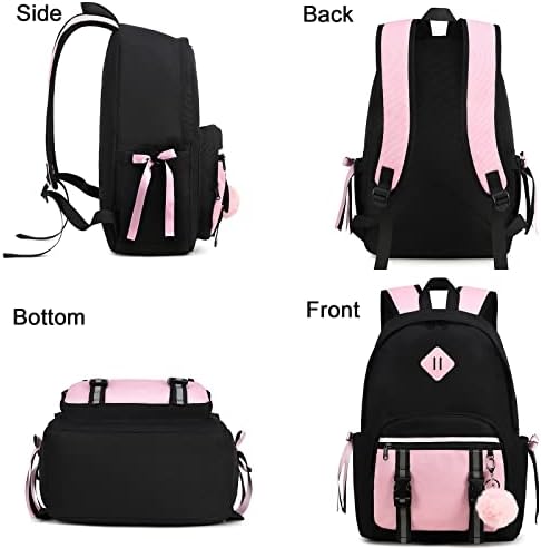 Camtop školski ruksaci za devojke ruksake za laptop 15,6 inča Srednje školske fakultetske torbe Casual Daypack