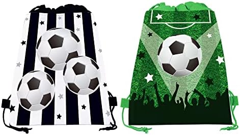 8 kom. Soccer Party torbe za vuču Soccer Pays Favors Torbe Nogometna tretmana torbe Goodie torbe za crtanje