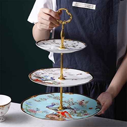 SLATIOM novi kineski šalter za deserte polica za popodnevne čajeve keramička ploča za ražanj troslojna ploča