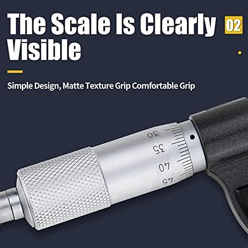 ZlxDP mjerni raspon0-25mm vanjski mikrometar Metrički karbidni mjerač standarda kaliper mjernih alata za