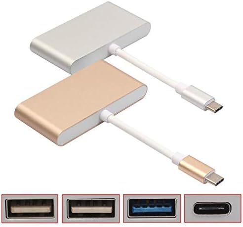 NIZYH USB3. 0, 5Gbps brzi prenos tipa C na USB 3.1/PD+3usb 3.0 hub Adapter USB Tip C Hub