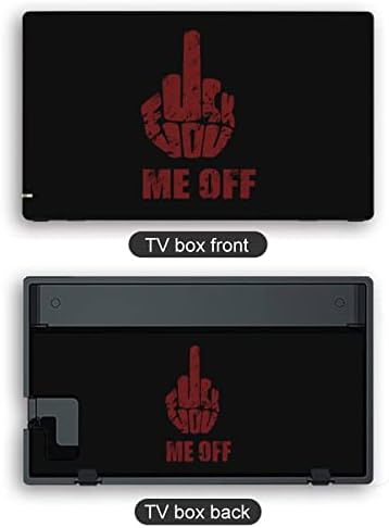 FCK You Me Off Stickers zaštitna filmska naljepnica personalizirana puna naljepnica kompatibilna sa Nintendo