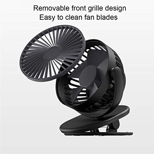 Stoni ventilatori Mini USB stoni klip Fan, mali lični tihi ventilator sa jakim protokom vazduha & amp; niska