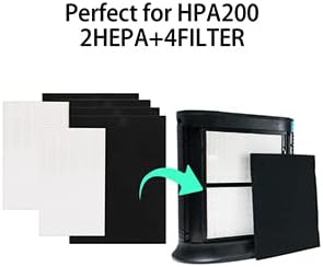 2 zamjena pakovanja kompatibilna sa Honeywell HPA200 HPA201 HA202 HPA204 HPA250