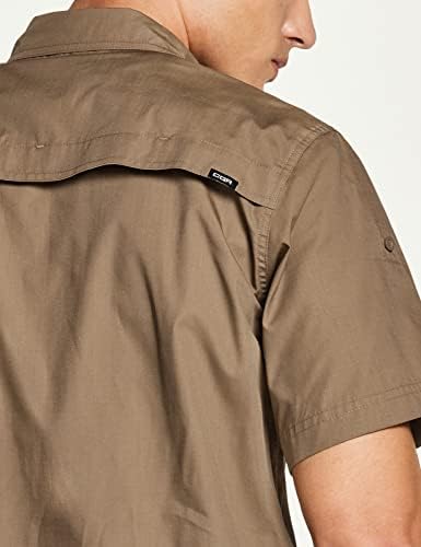 CQR muške radne majice sa kratkim rukavima, vojne taktičke majice Ripstop, Vanjska UPF 50+ prozračna košulja