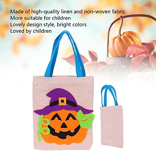 Ccylez Halloween Tote tote, torbica za torbu za Noć vještica, tretiraju torbu sa zabavama za zabavu, za