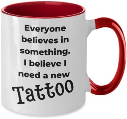 Tattoo Artist Šolja, Privremena Tetovaža, Prilagođena Privremena Tetovaža, Smiješni Tattoo Poklon, Tattoo