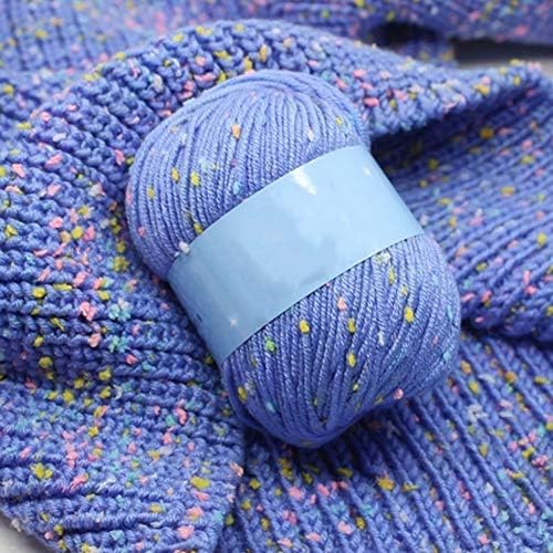 Ručno pletena pređa u boji, 50g tačaka pletenje šivaćeg konca šal džemper šešir heklani zanat DIY vunena