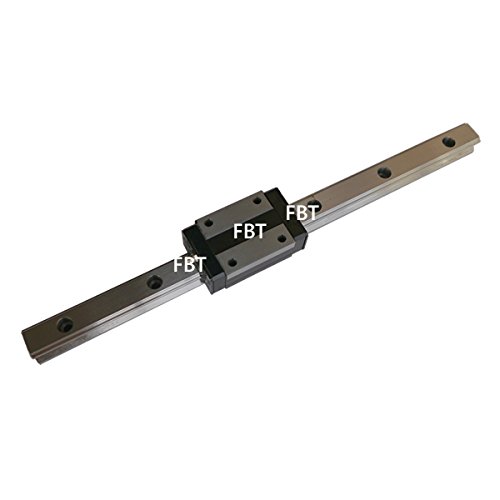 FBT Precision Linear Guide Linear-guideway BRH20 LG20 L350mm Linearna šina sa založnim nosačem može se