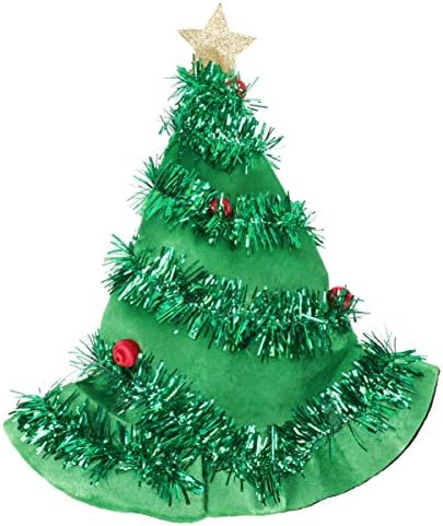 BESTOYARD Kids Santa šešir LED Božićni šešir Božić drvo šešir svjetlosni Holiday Party šešir Božić pokrivala