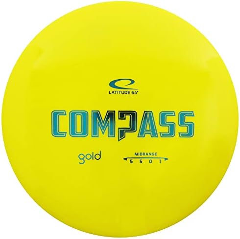Latitude 64 Zlatna linija Compass Midrange Golf Disc [boje mogu varirati] - 173-176g