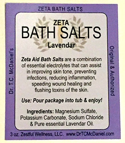 Zeta Aid soli za kupanje-lavanda - Dr. TC McDaniel originalna i ovlaštena Zeta Aid