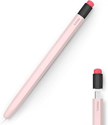 LJflyxri futrola za olovku za jabuku 1. Gen silikon Dvostruka boja Protiv-roll Dizajn prevencije Savršeni