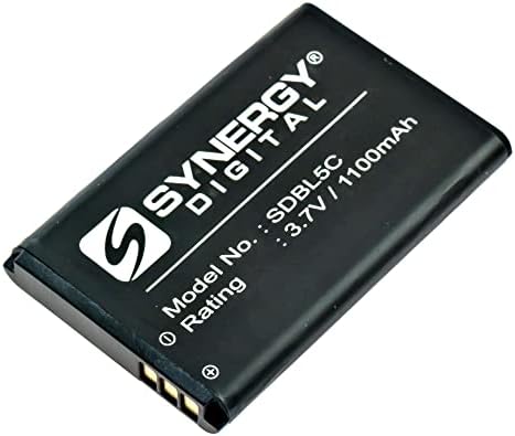 Synergy Digital Barcode Skener baterije, kompatibilan sa Nokia E60 skener barkoda, ultra velikim kapacitetom,