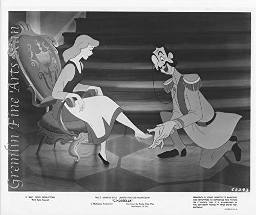 Pepeljuga Lobi Kartica Još Uvek-Walt Disney-Staklena Papuča Odgovara