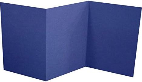 A7 Z-Fold Pozivnica - Boardwalk Blue
