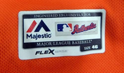 2013-17 Houston Astros 9 Igra Polovni narančasti dres Natplata uklonjen DP06280 - Igra Polovni MLB dresovi