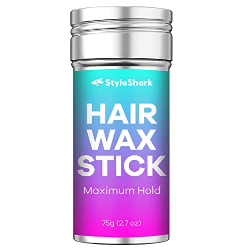 StyleShark vosak za kosu, voštani štap za kosu, Slick štap za kontrolu ivica kose, vosak za štapiće za kosu
