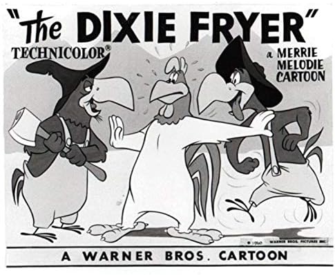 Foghorn Leghorn u The Dixie Fryer Režija Robert Mcckimson, Studio lobi kartica publicitet i dalje-Warner