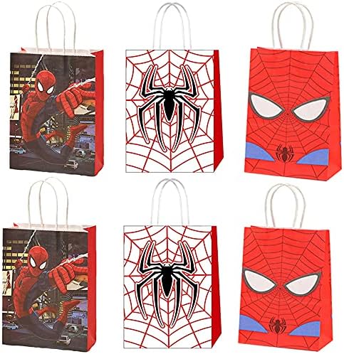15 kom Spider-party poklon torba za poklon torba, super heroja poklon bombona za djecu, temu paukove herojsku