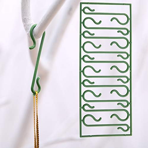 EXCEART Božić Ornament kuke plastike u obliku slova s Hook Božić Ornament vješalice savršen za Božić ukras,
