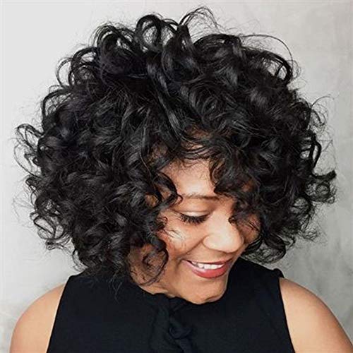 Ljepljive čipkaste prednje perike za ljudsku kosu za crne žene brazilske Djevičanske ljudske kose valovite