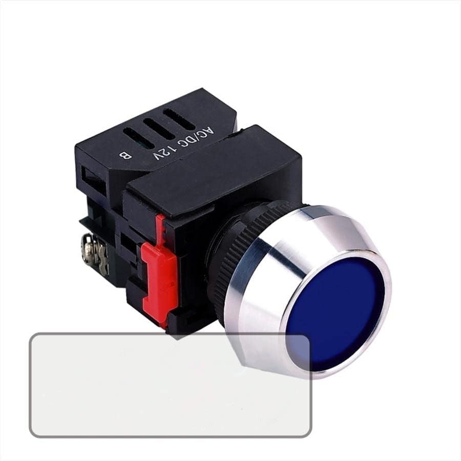 Prekidač gumba sa oznakom promjera svjetlosti signala 22mm za stroj ili opremu, 20pcs / lot