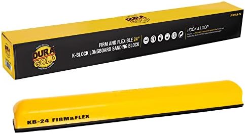 Dura-Gold Pro serija 24 K-Block brusilica firma & Flex XL Longboard ručni Brusni blok jastučić sa kukom