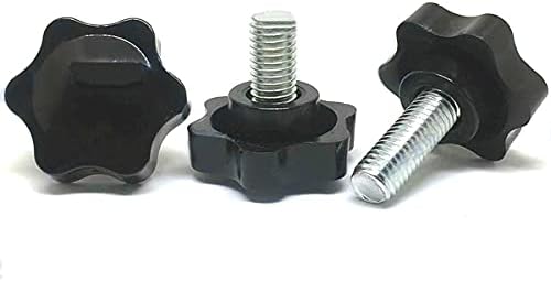 Vijci za pričvršćivanje vijčani vijak Zvezdani čvorovi M6 x 12mm plastični šesterokutni šljiva ručna gumba